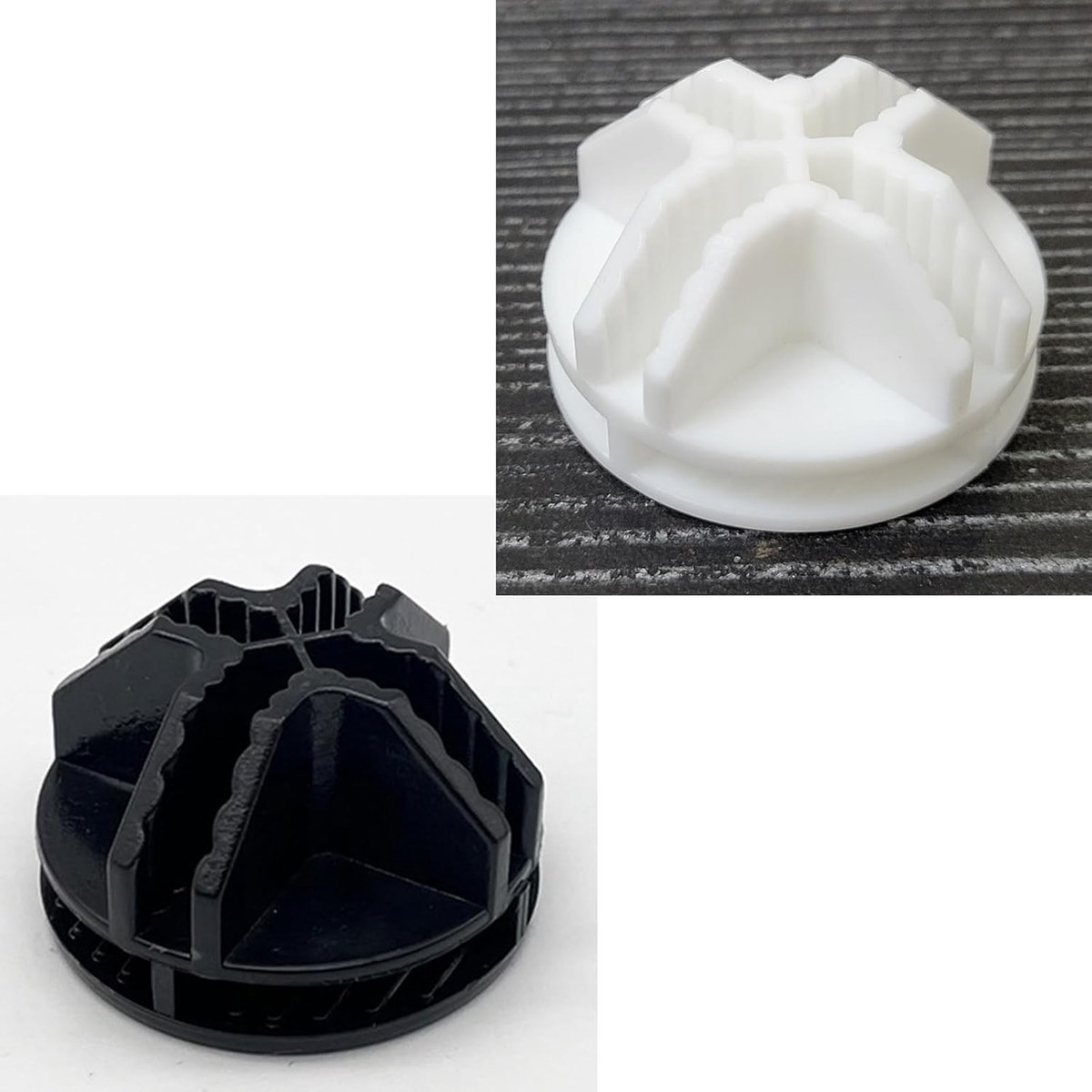 Plastic Wire Cube Connector 100pcs - Black - Duurzaam materiaal - Ideaal voor modulaire opbergsystemen - ShopVlot