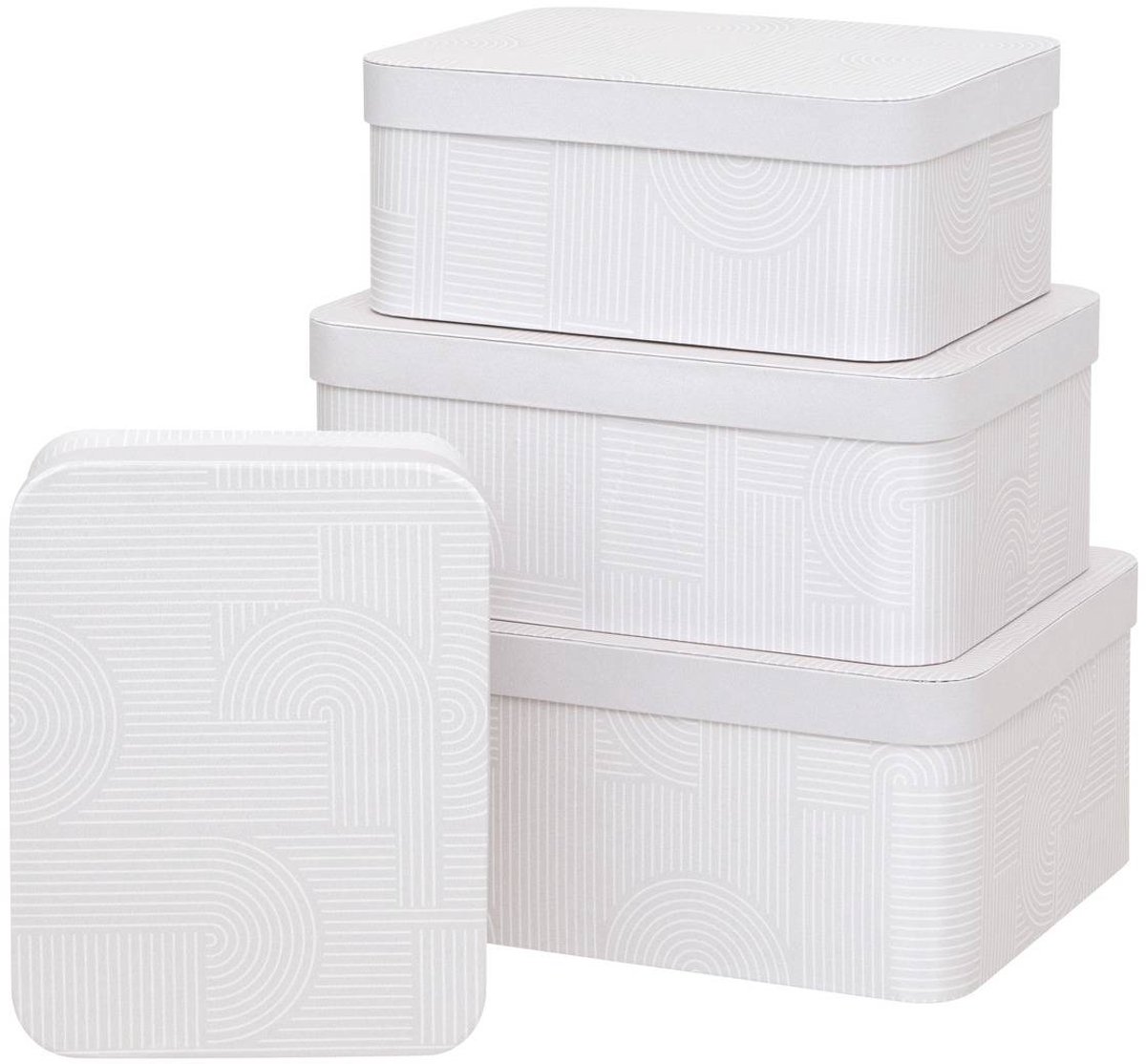 Set van 4 opbergdozen POLYBOX