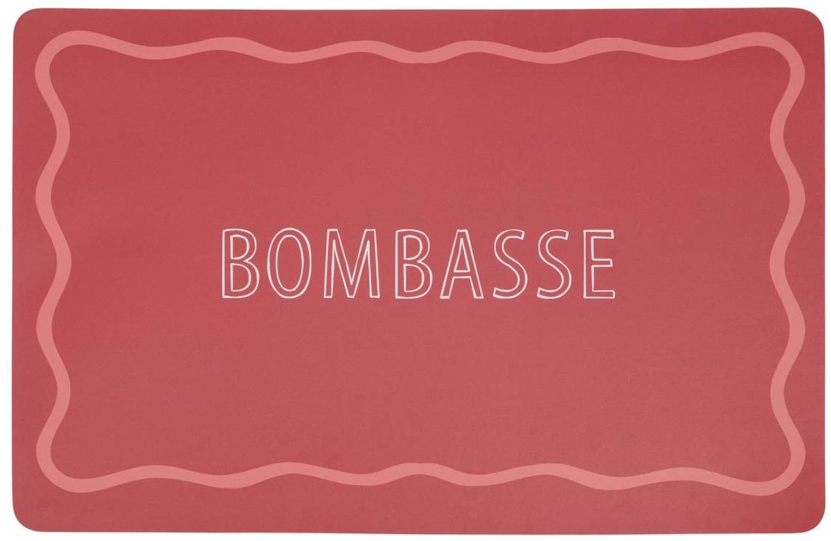 Set de table rectangulaire Bichette 30x45cm rose