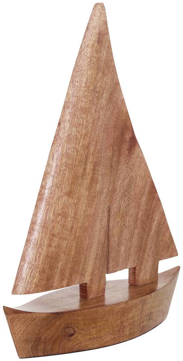 Decoratief bootje 26,5x van mangohout OCEA