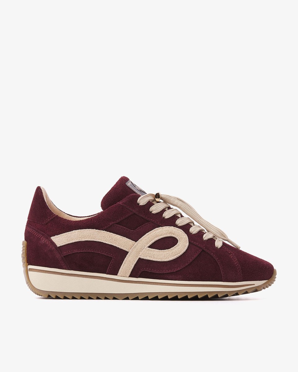 VIA VAI Mikki Eve Sneakers Dames - Suède - Bordeaux - Maat 42