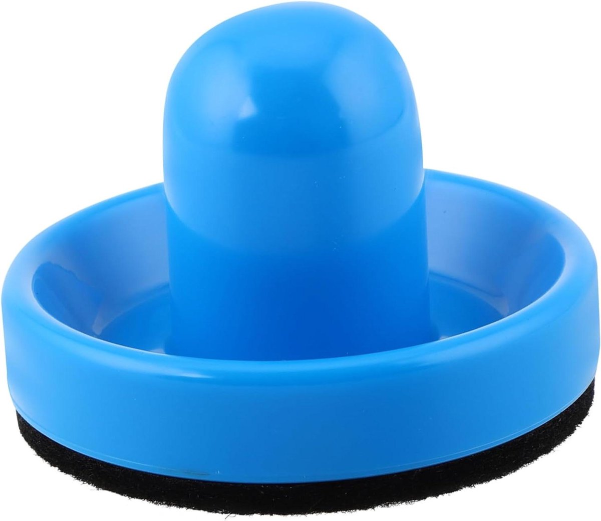 Airhockey Pusher - Duwer Puck - Airhockey Spelen - Stevige Constructie - 9.5 x 9.5 x 6 cm - Blauw