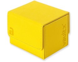 Vault X Exo-Tec® Zijbelading Trading Card Deck Box 100+ - Kaarthouder en opbergdoos - Geel