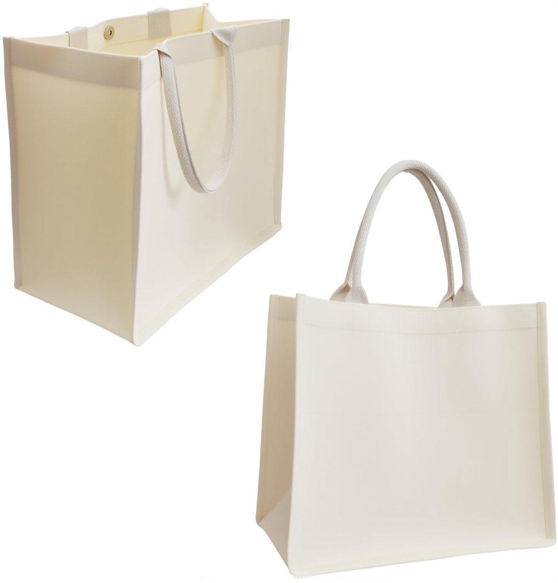Omgoods - Set van 2 Jute Tas voor Vrouwen