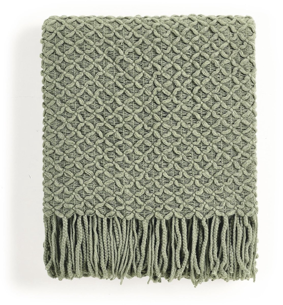 Omgoods- Plaid 127x152 cm - Zacht - Ademend - Geometrische Print - Geschikt voor Lente/Zomer - Makkelijk te Onderhouden - Deken