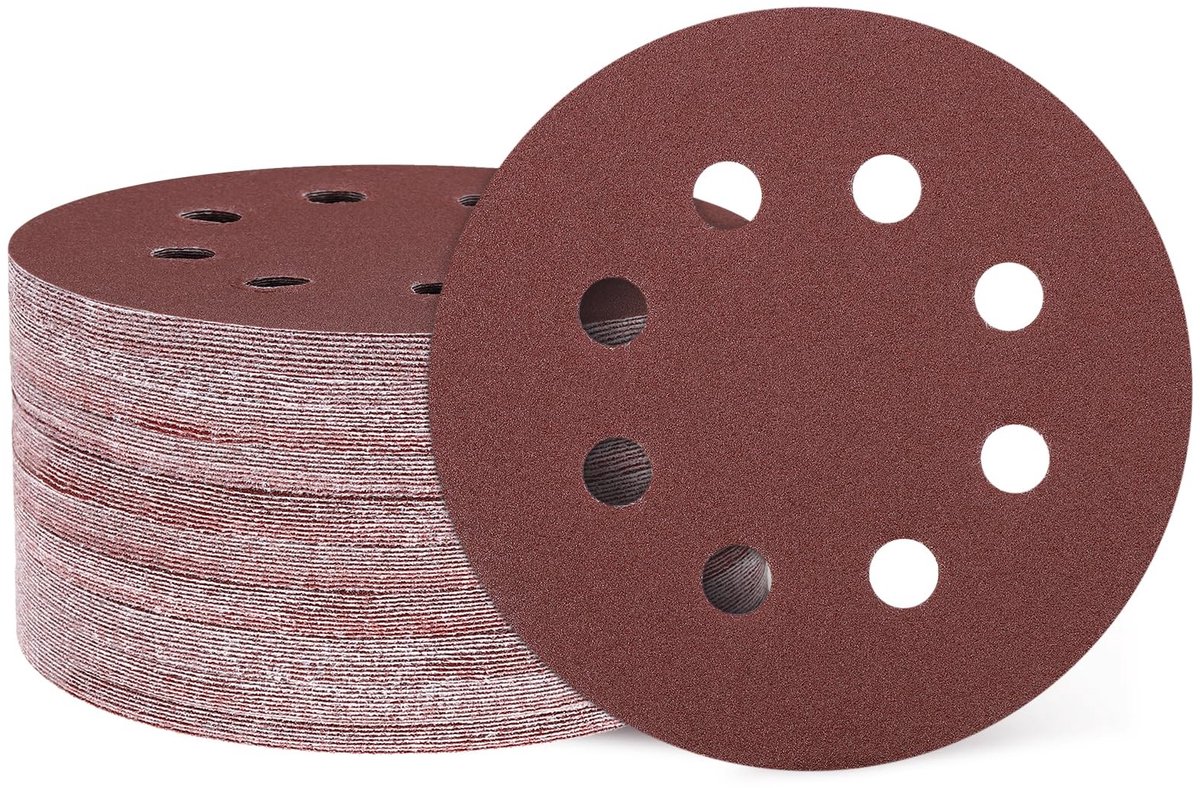 Omgoods - Schuurschijven 150 Stuks 125 mm voor Houtbewerking