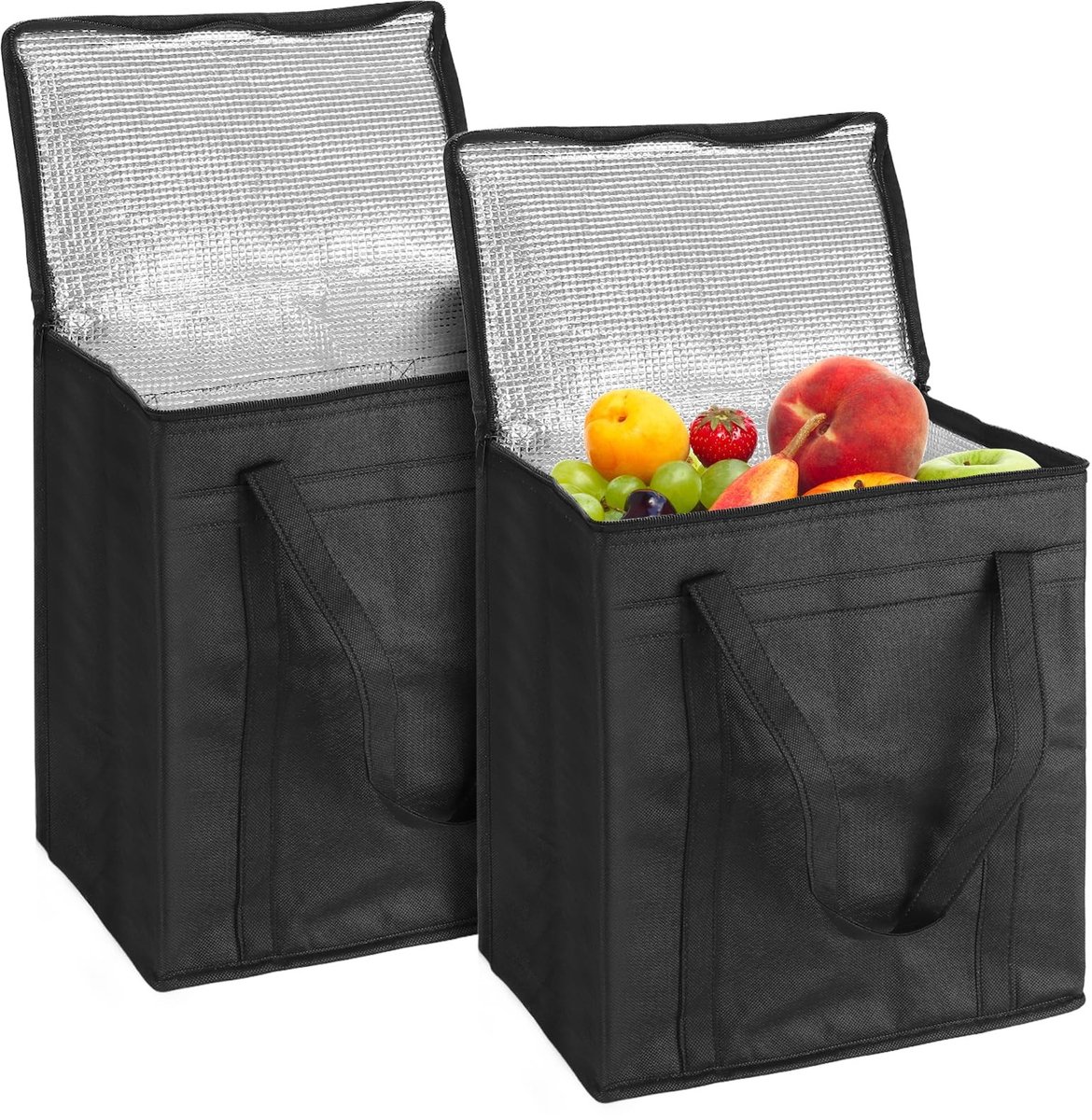 Omgoods - Set van 2 Koelers voor Voedselbezorging en Picknicks