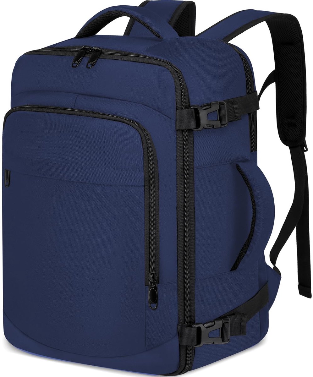 Omgoods- Handbagage Rugzak 40x20x25 - Onderstoel Tas - Vliegtas - Reisrugzak - Geschikt voor 14 Inch Laptop - 20 Liter Inhoud - Reistas