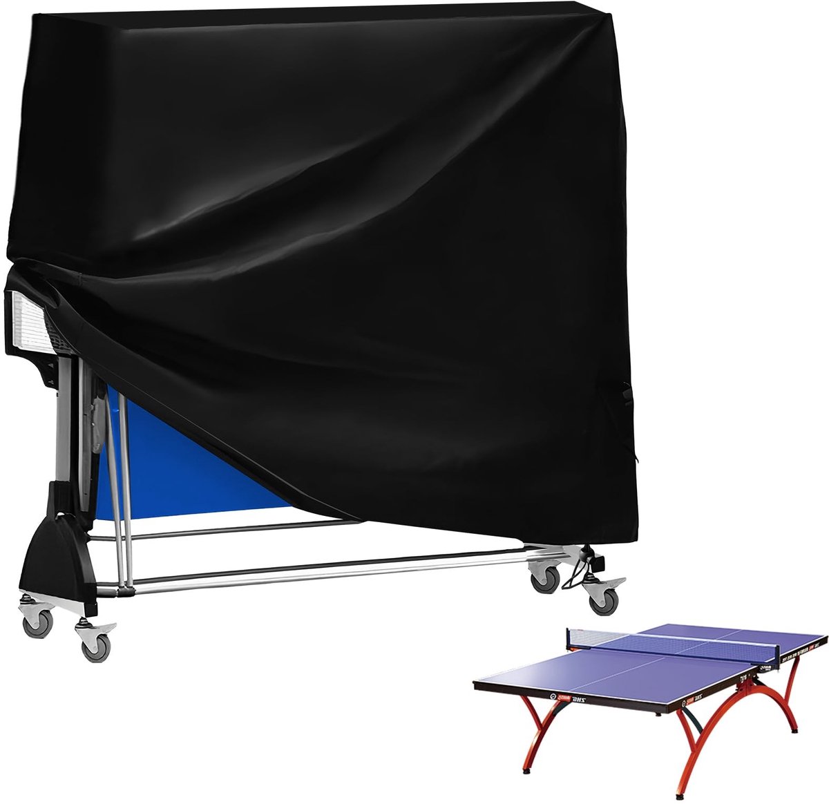 Omgoods - Waterdichte Beschermhoes voor Tafeltennistafel 185 × 70 × 165 cm