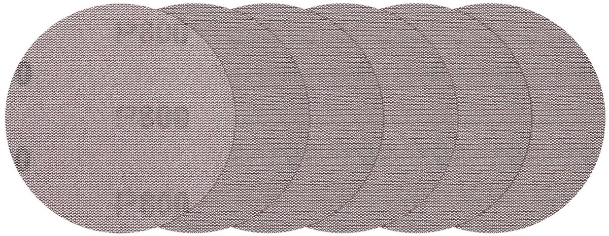 Omgoods - 50 Stuks Mesh Schuurdisc 125 mm voor Stofvrij Schuren