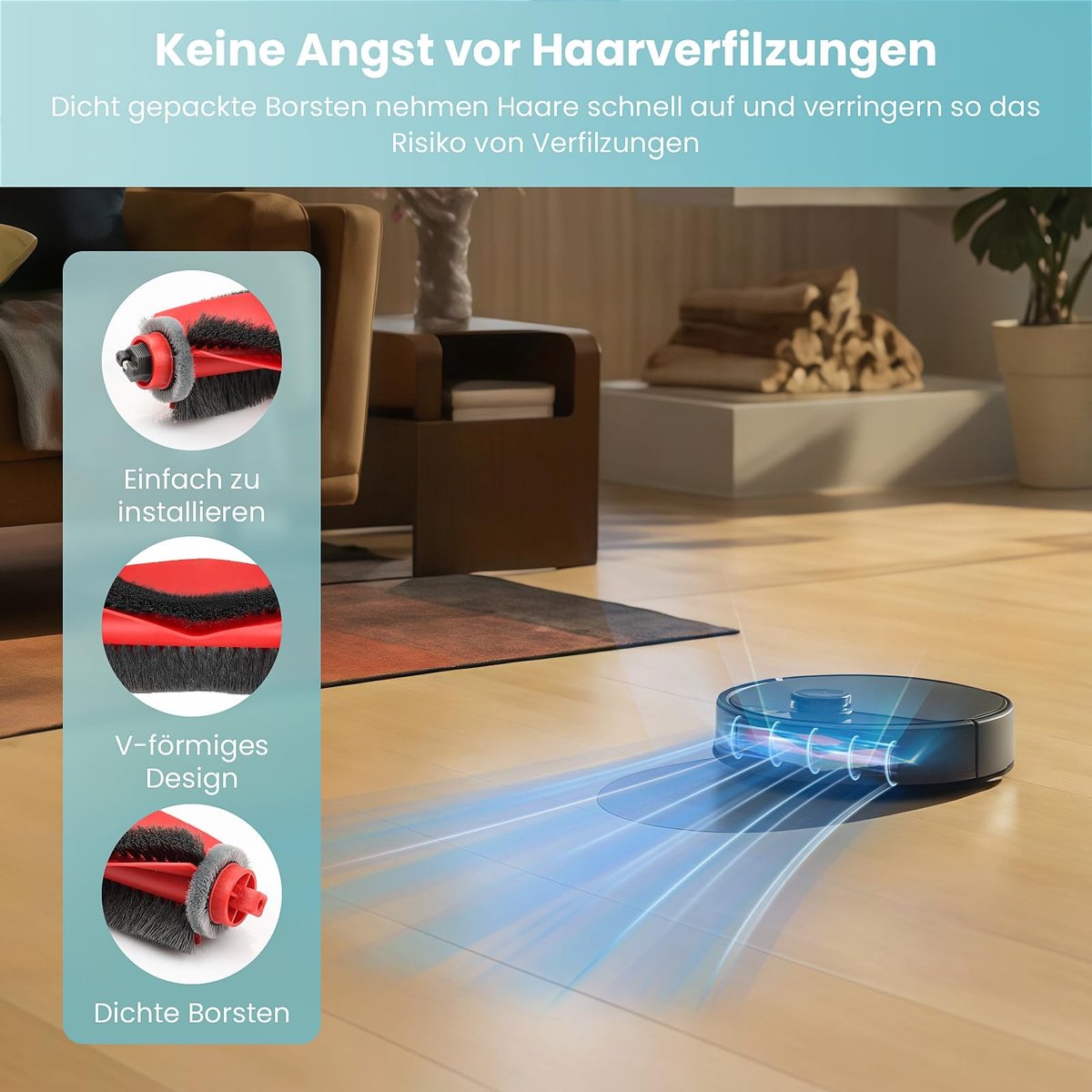 Omgoods - Accessoires voor Robotstofzuiger met 6 Stofzakken en Filters