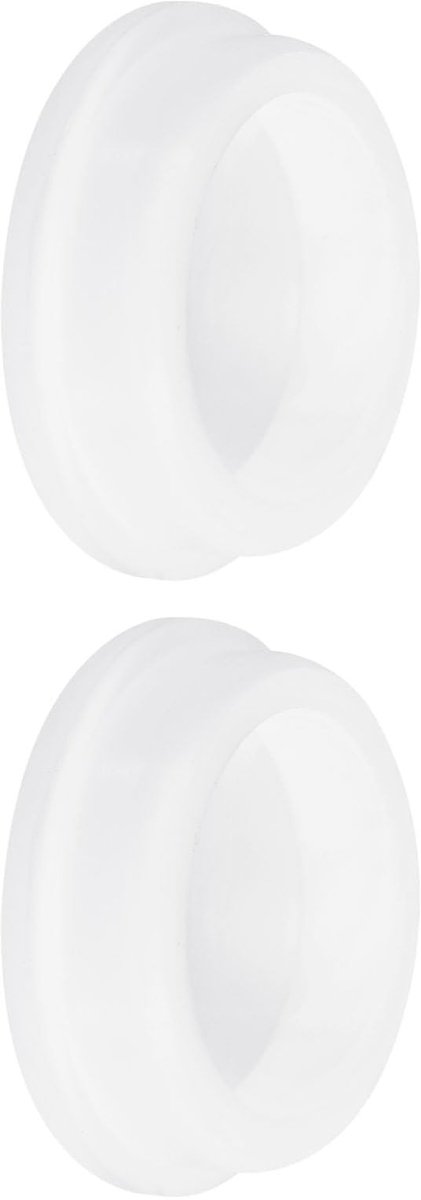 Dailygoods- Knopplug 2 Stuks - Waterdichte Rubber - Siliconen - Temperatuurbestendig tot 250 °C - Eenvoudig te Installeren - Stevig en Duurzaam - Stop