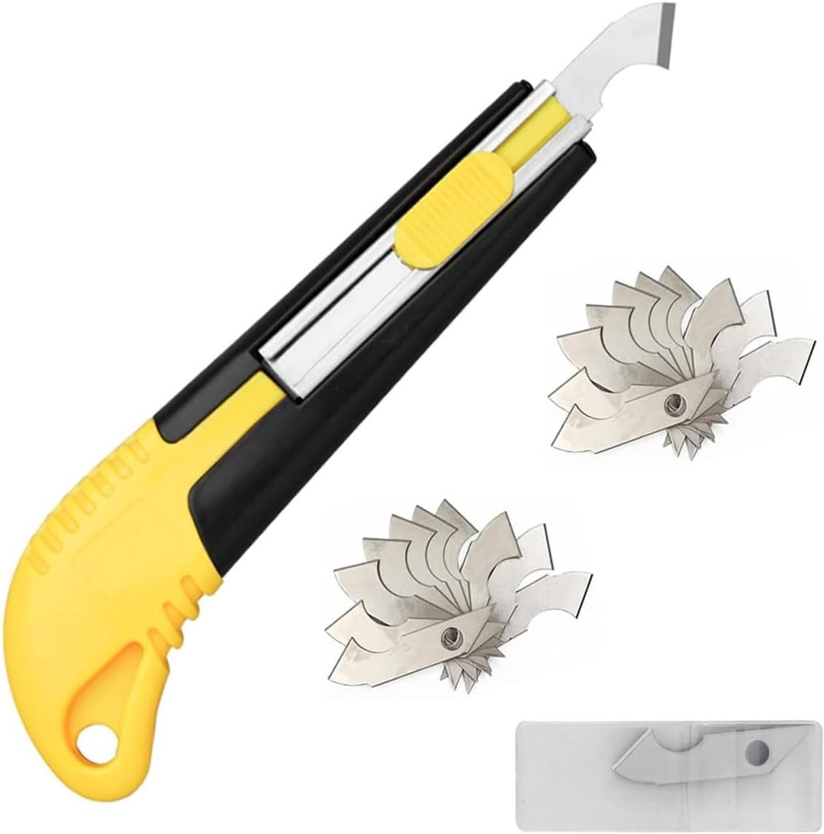Professionele acryl snijder met 20-delig mes set, opvouwbare snijder, ergonomische handgreep voor nauwkeurig snijden van plexiglas en andere materialen