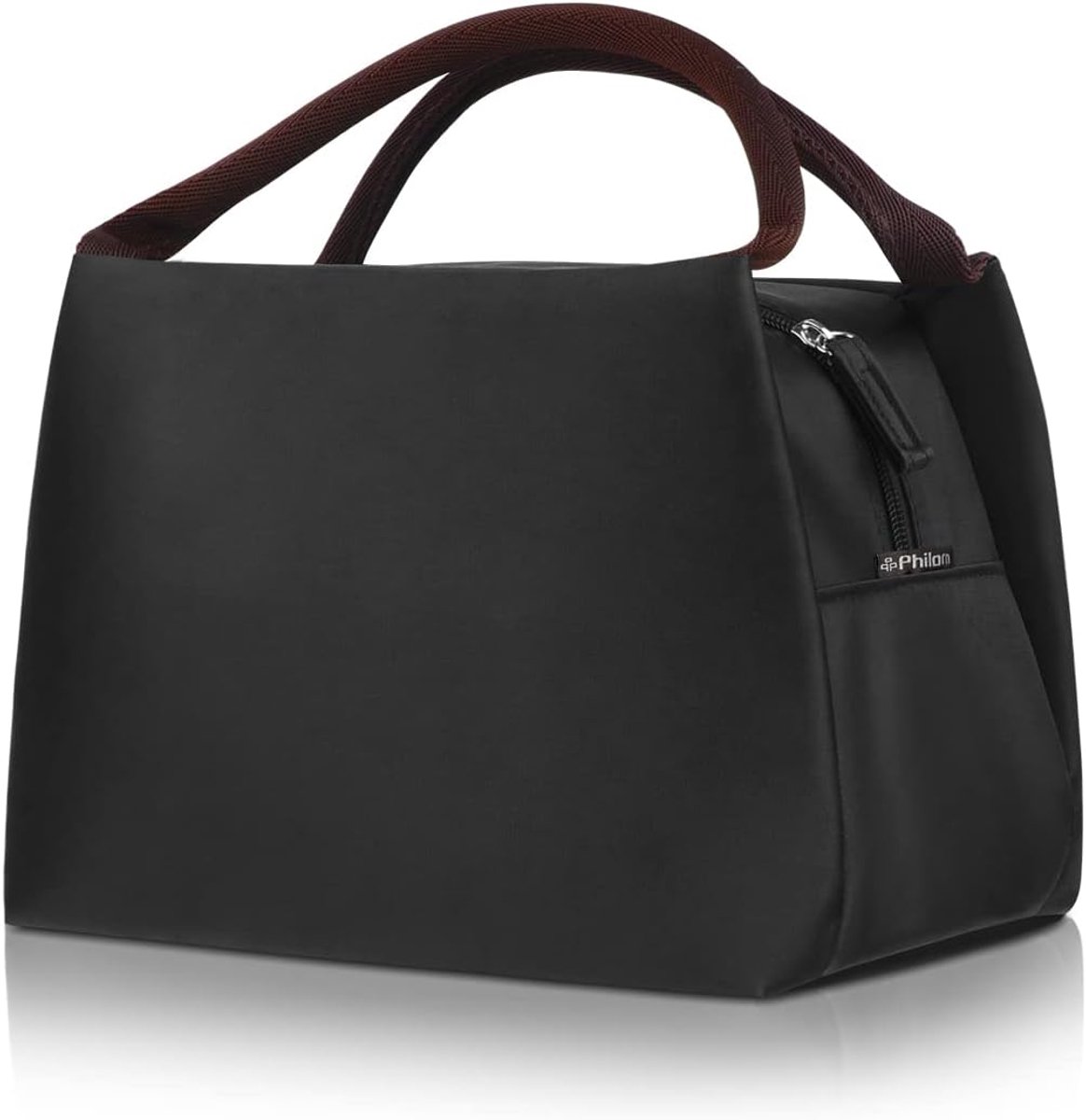 SnelShoppen - Insulated Lunch Bag - Waterdicht, Scheurvast Oxford Katoen - Koeltas met Rits - Ideaal voor Mannen, Vrouwen, Volwassenen - Perfect voor