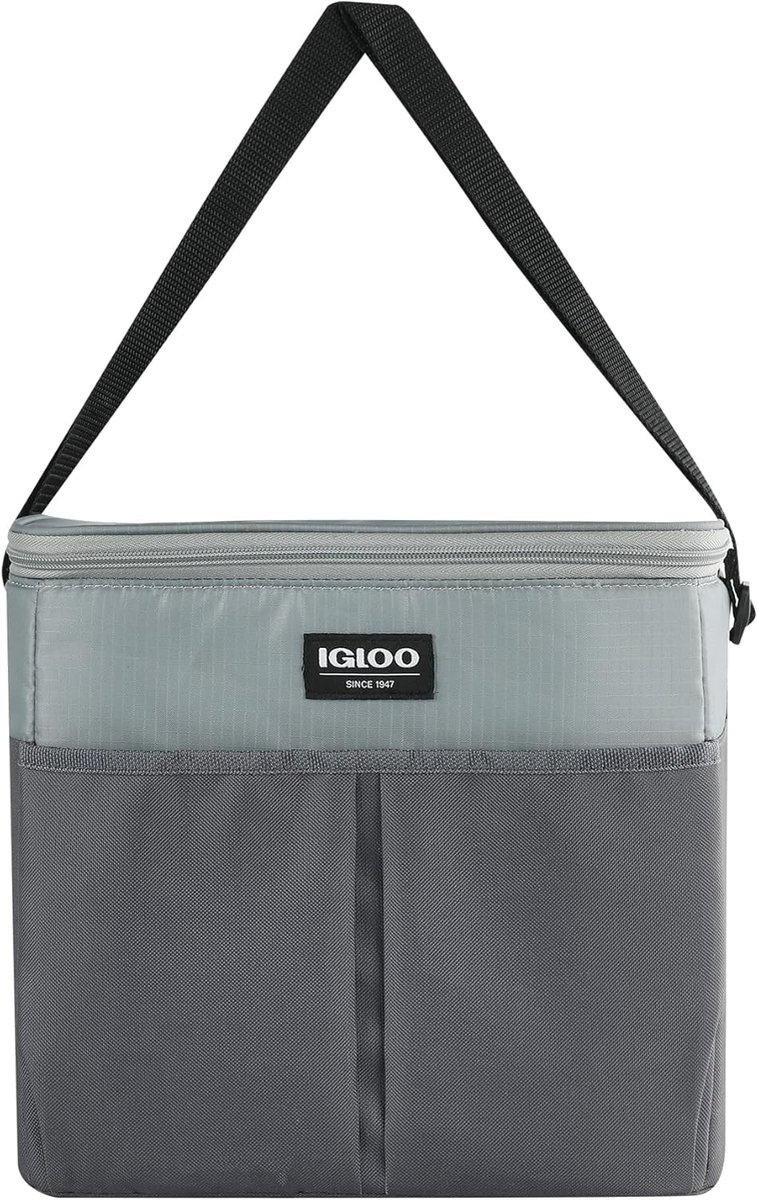 Thijox - IGLOO Essentials Koeltas 8L - Geïsoleerde Soft Cooler met Schouderriem - Licht & Compact voor Strand, Picknick, Kamperen, Outdoor - Sterke Ko