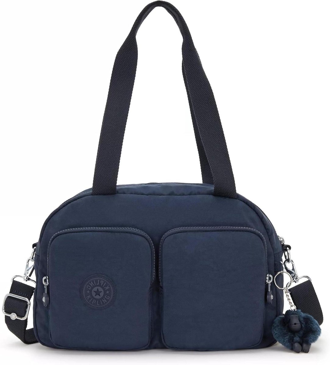 Schoudertas Dames - Casual Tas - Dagelijks Gebruik - Meerdere Vakken - 33 x 22 cm - Blauw