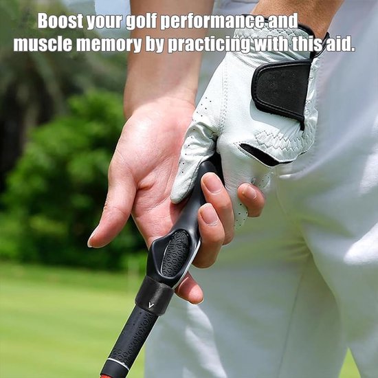 Thijox - Golf Grip Trainer - Professionele Golf Training Grip - Hulpmiddel voor Correcte Greep en Swing - Golf Swing Trainer met Armband voor Houdings van thijox — afbeelding 3