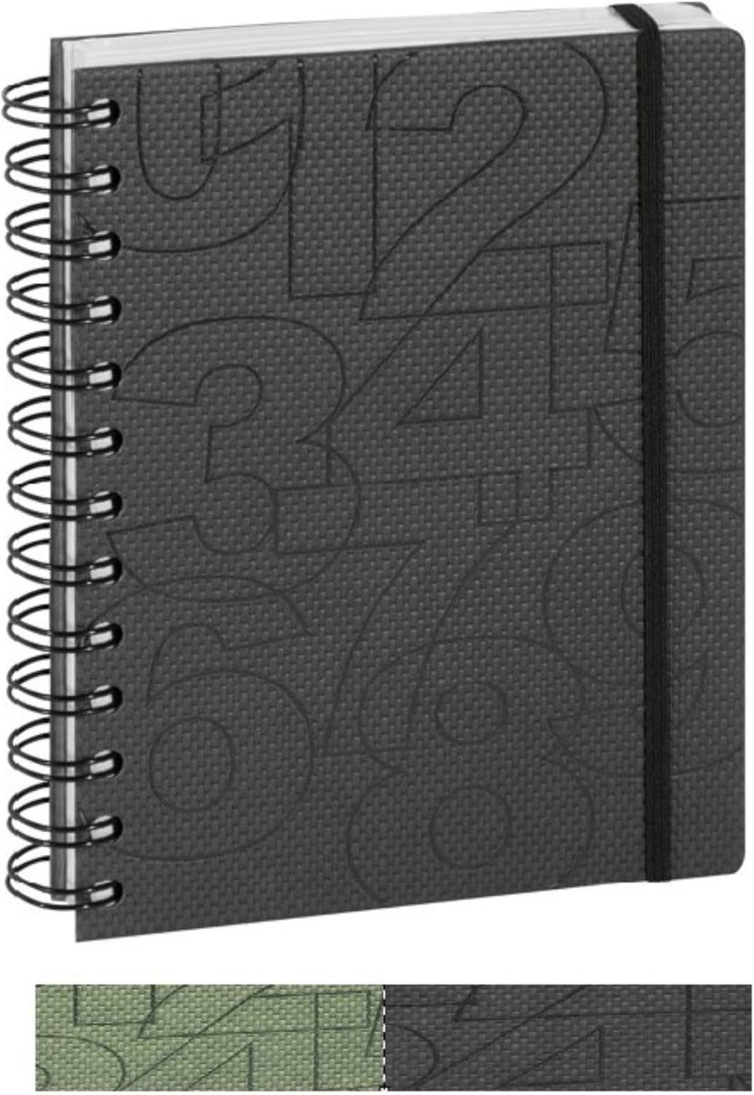 Thijox - Dagplanner 12x17 cm - Exacompta Preston Forum - Augustus 2024 tot Juli 2025 - Willekeurige Kleurkeuze - Perfect voor Organisatie en Planning