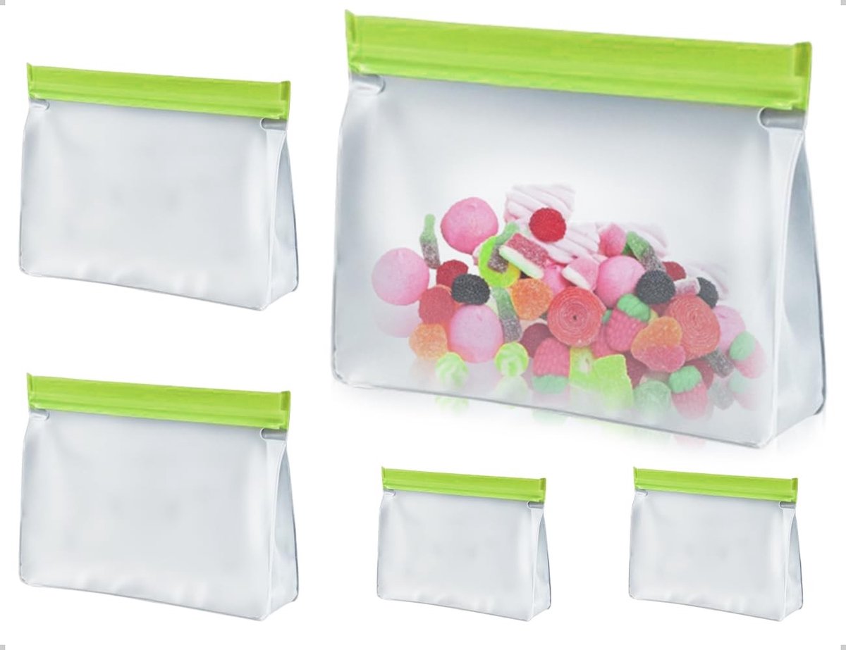 Dailygoods- Toilettas Waterdicht - Make-up Tasje - Set van 4 - 2x 15,3 x 10,5 x 5 cm - 2x 28 x 27 x 5 cm - Slijtvast EVA Materiaal - Make-uptas