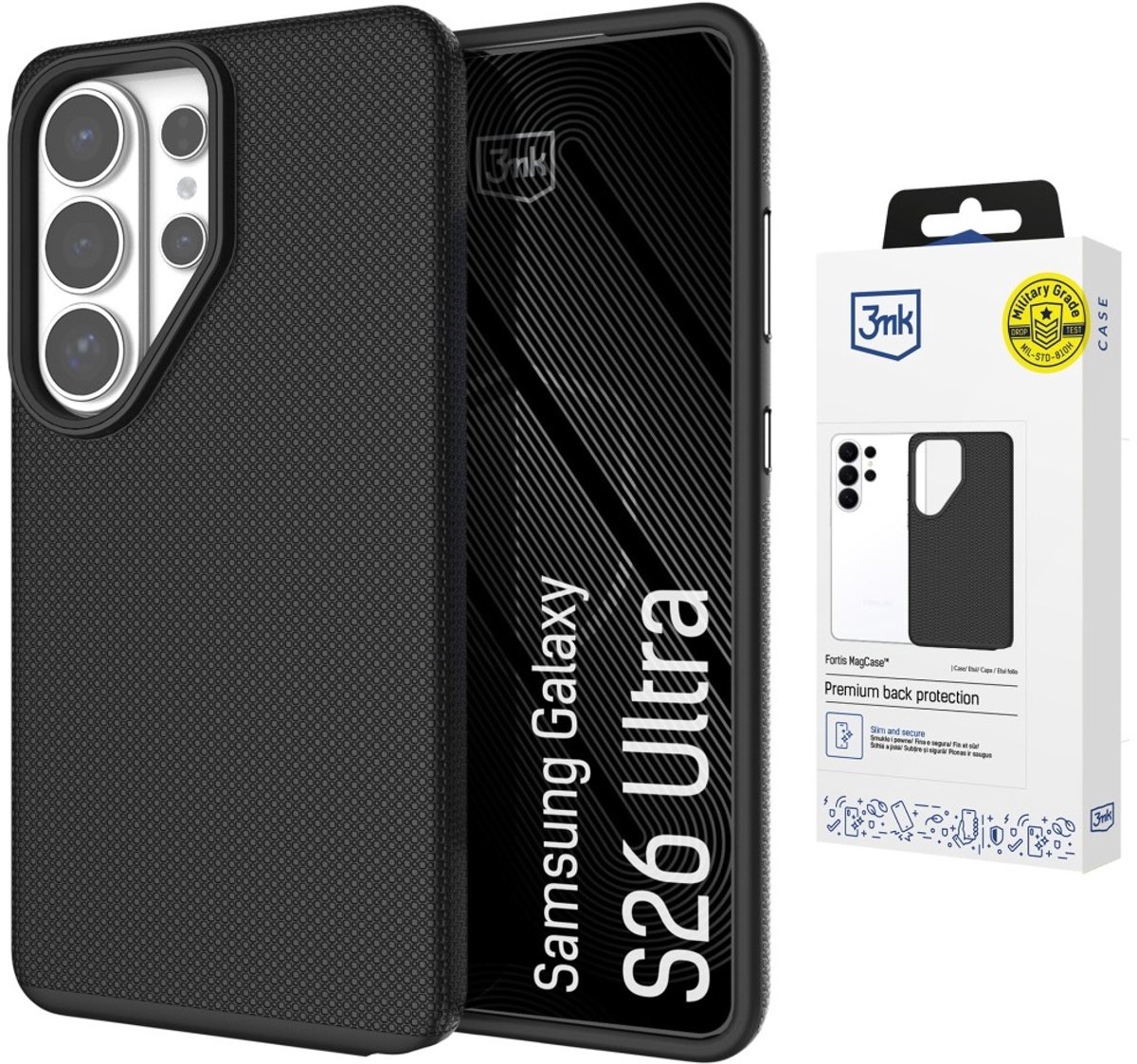 3MK Fortis MagCase Hoesje voor Samsung Galaxy S26 Ultra
