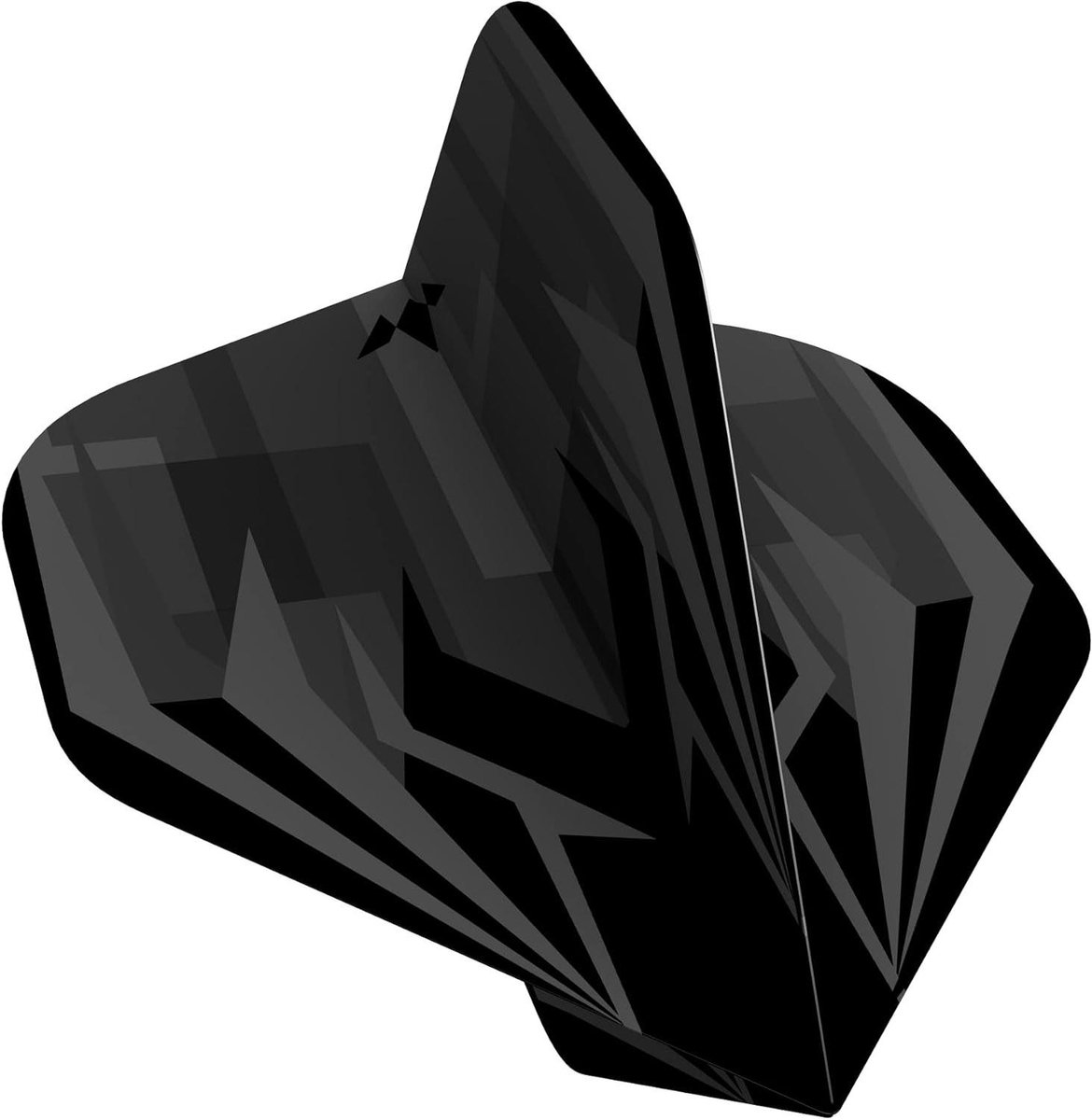 Dart Flights - Vliegbladen - Precisie Werpen - 100 Micron Materiaal - Standaard No2 - Zwart
