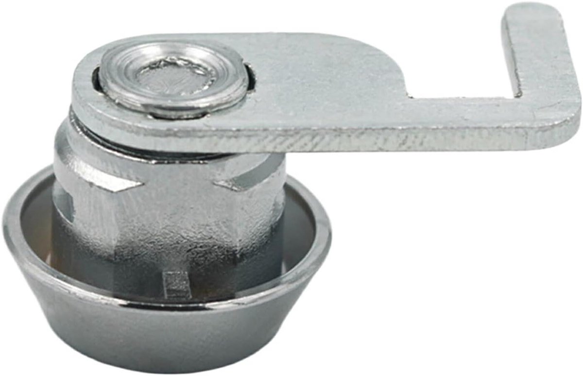 Mini Cam Lock - Snel clip slot - Laden beveiligen - Eenvoudige vervanging - 15 x 13 mm - Zilver