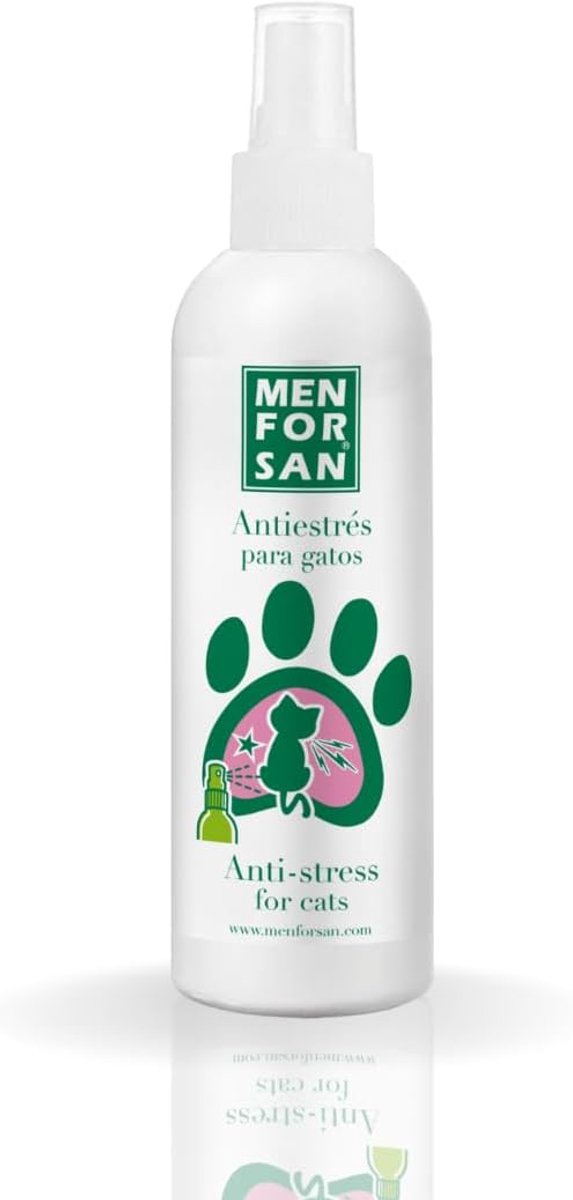 SnelShoppen - Anti-Stress Spray voor Katten met Kattenkruid - Vermindert Stress en Angst - Kleurloos en Geurloos - Spuit voor Rustplaatsen, Speelgoed