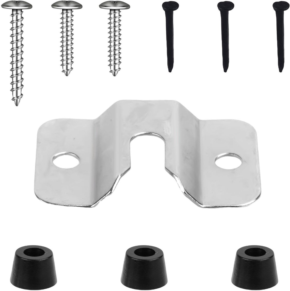 Dailygoods - Dartbord Montagebeugel Kit, Dartbord Hangende Kit voor Muur Dartbord Houder Hanger Schroef Haak Set Dart Games Accessoires