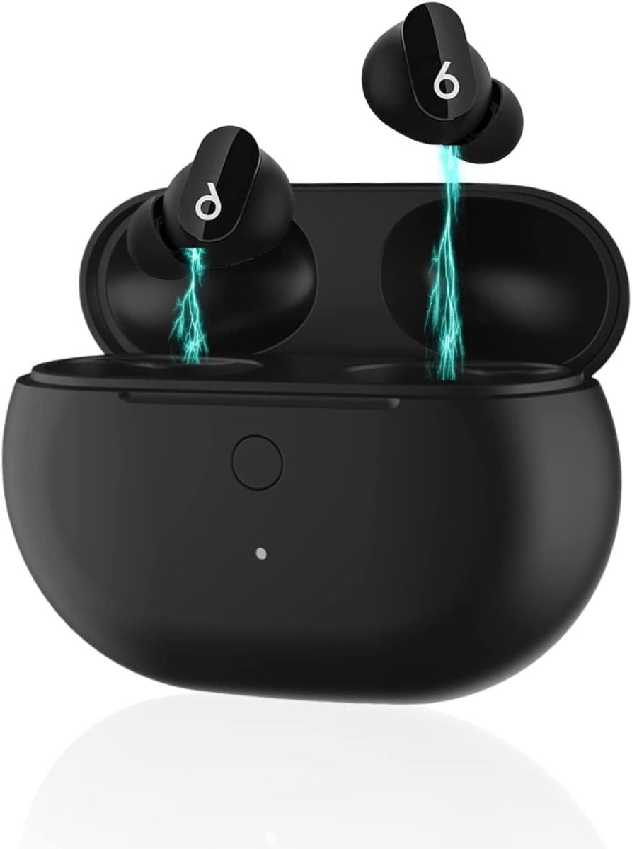 Draadloze Oplaadcase voor Studio Earbuds - Vervangende Oplaadcase met Bluetooth Koppeling, Meerdere Beschermingen en Accessoire voor Draadloze Oordopjes