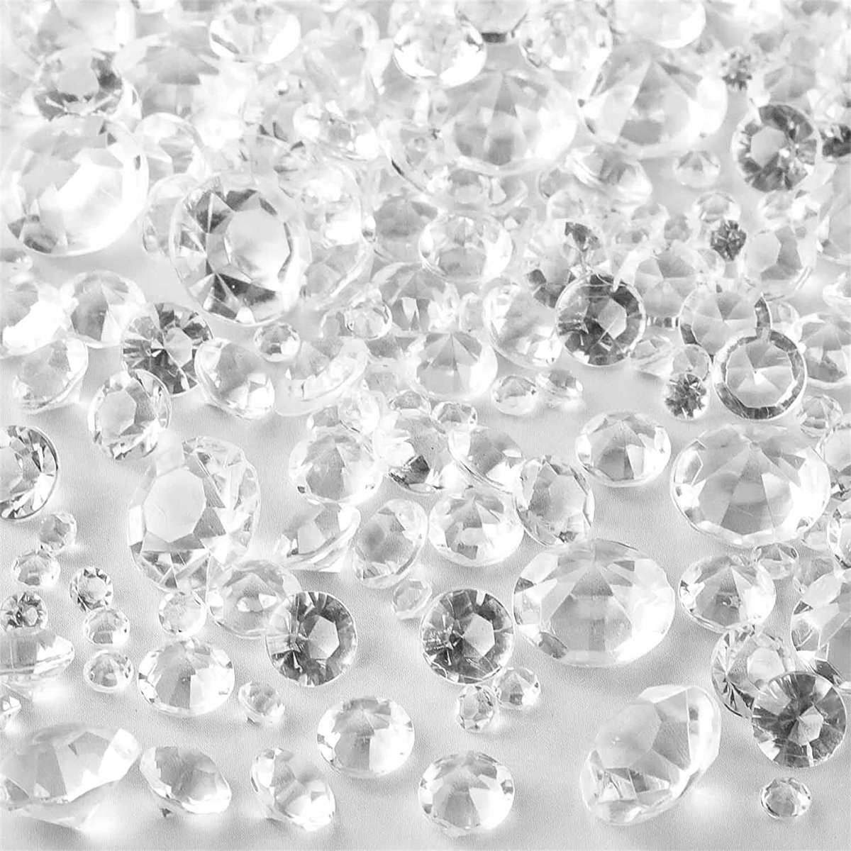 Inovra - 1000 Stuks 3 mm Acrylkralen voor Bruiloftdecoratie