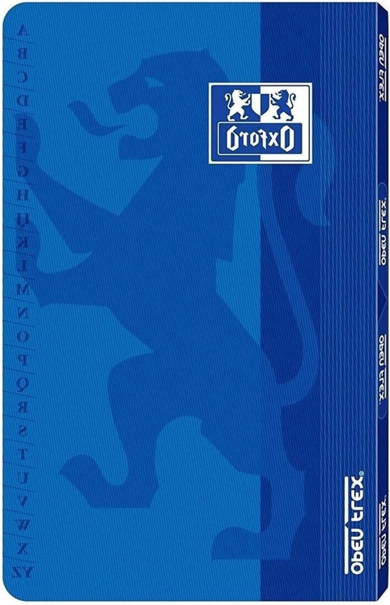 Directory Notebook - Notitieboekje Grid - Notities Maken - Scheurvaste Omslag - 11 x 17 cm - Assorti