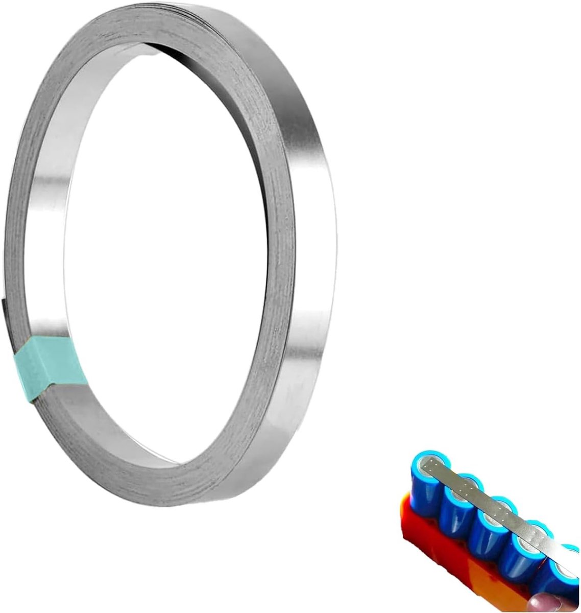 Nickel tape voor spotlassen, accessoires voor batterijlasmachines, geschikt voor lithium, Li-Po, NiMH en NiCd batterijen