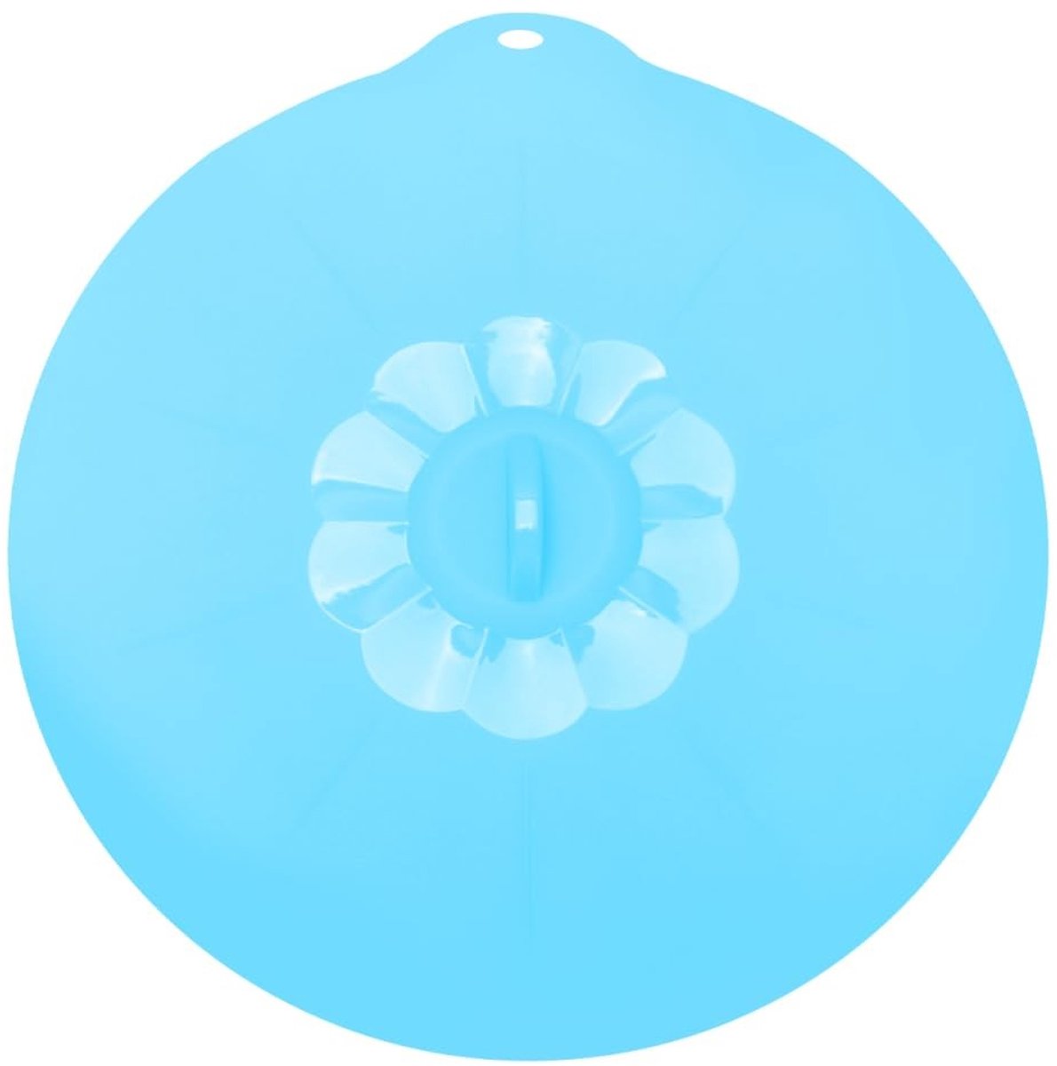 Herbruikbaar Siliconen Deksel - 30 cm - Blauw