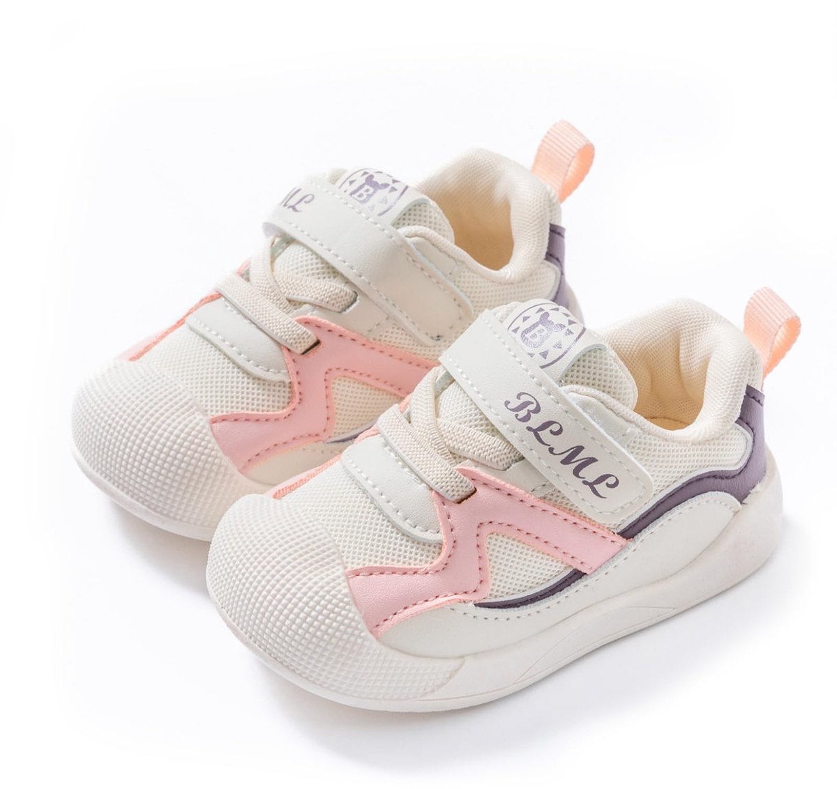 Baby Schoenen - Lichtgewicht Trainers met Antislip Rubberzool - K33 Roze