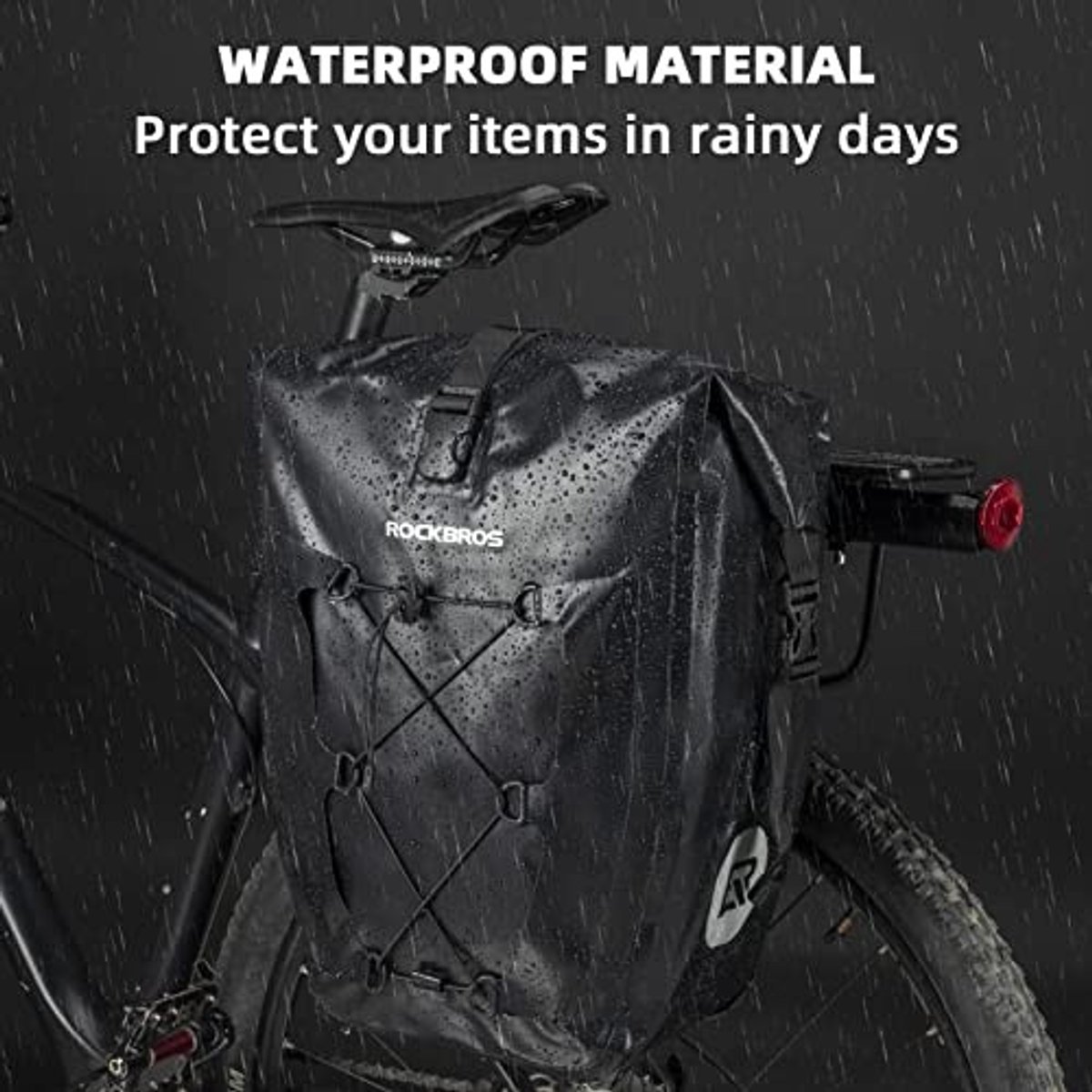 Waterdichte Fietstas - Achtertas voor MTB - 25L