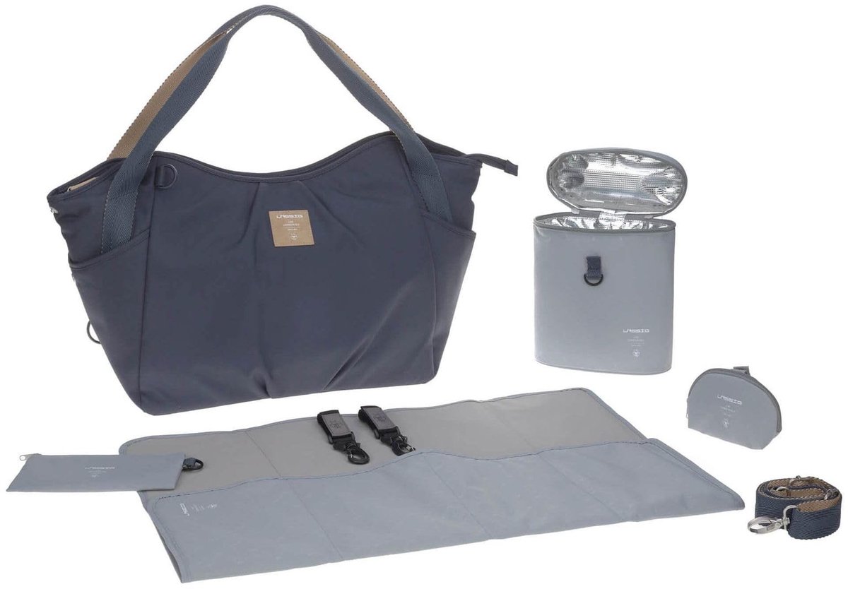 Baby luiertas voor twee - Inclusief verschoningsaccessoire - Navy