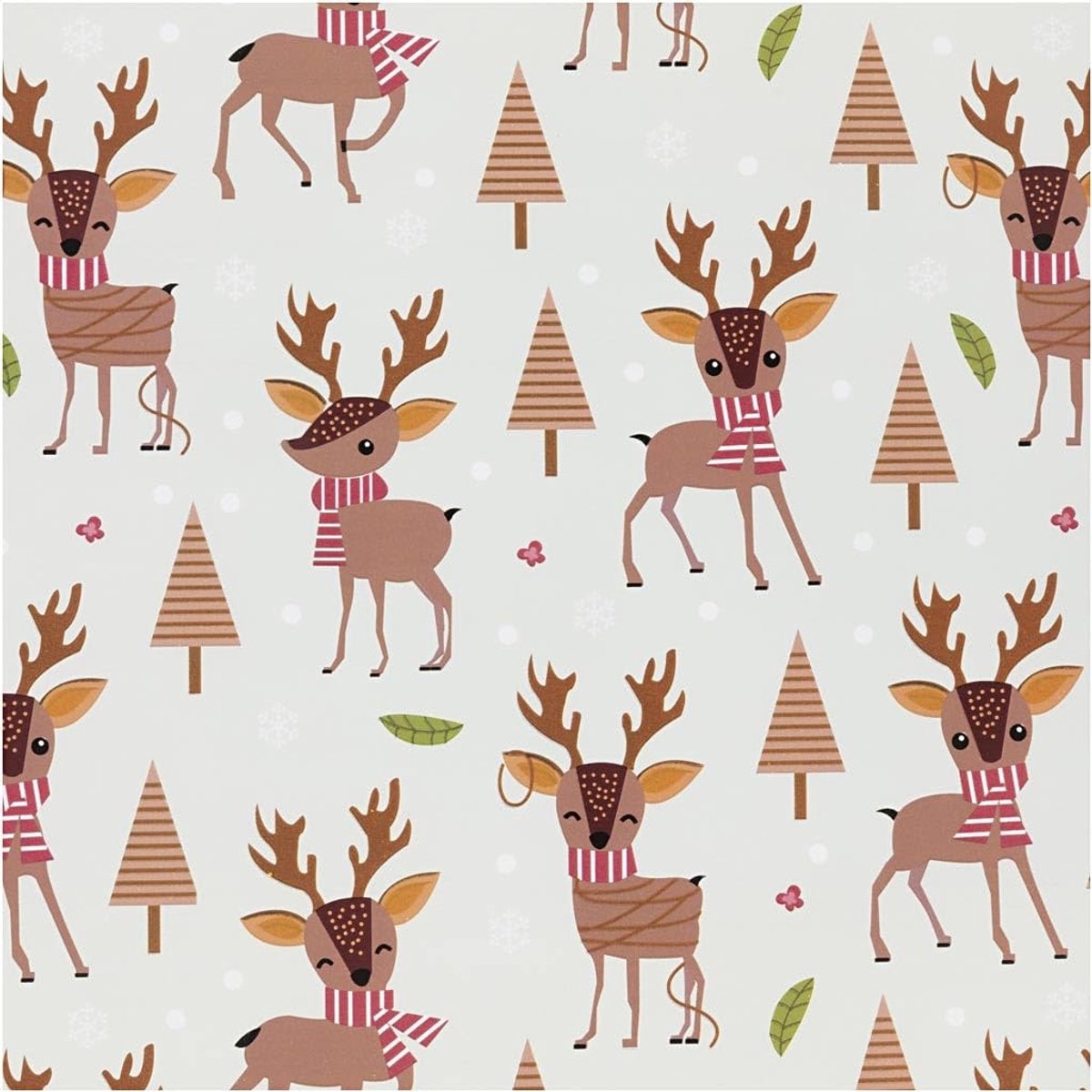 Cadeaupapier - Tartan Motief - IJsblauw - 50 cm x 100 m