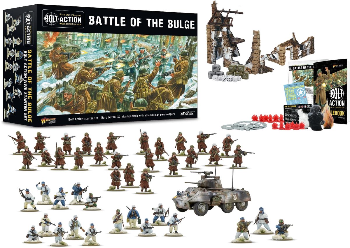 Bolt Action Starter Set - Tweede Wereldoorlog Strategie Spel voor 2 of meer spelers