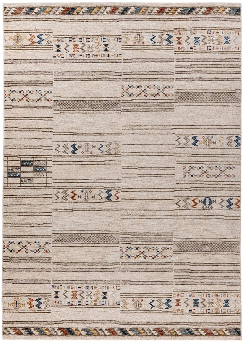 Dutch XXL Bohemian Vloerkleed | Tapijt | Jaka | Etnisch | Multikleur | 160x230 cm