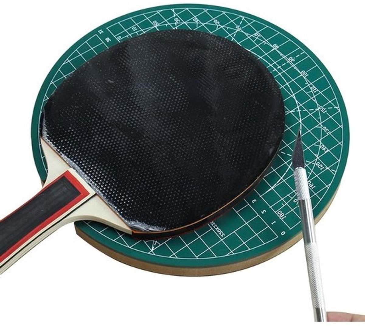 Tafeltennisbatje Snijder - Racket Trimmer Bat Gereedschap - Rackets Maken - 360 Graden Draaibaar