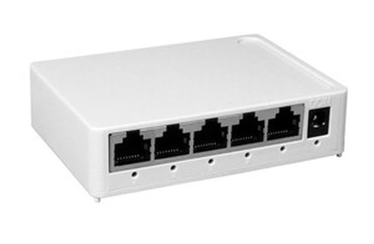 Ethernet Switch 5-poorts - 10/100/1000Mbps