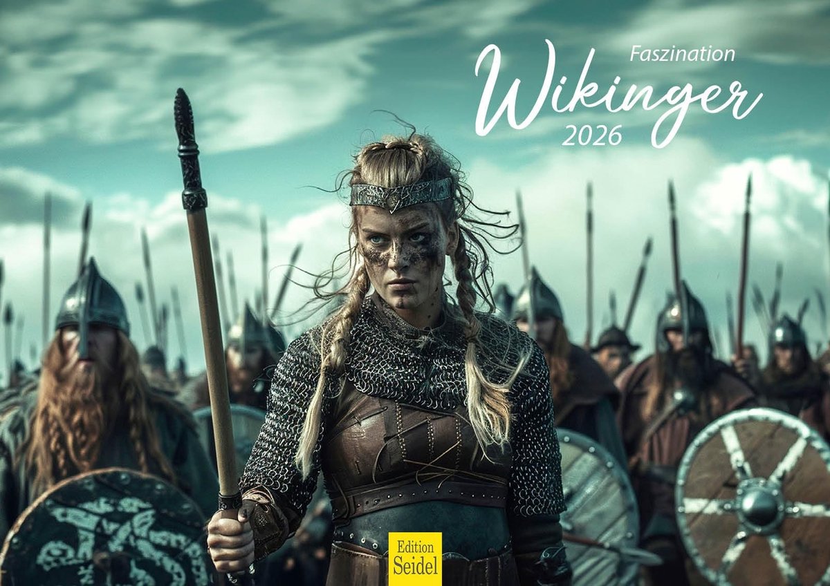 Wandkalender 2026 - Scandinavische Viking cultuur in A3 formaat