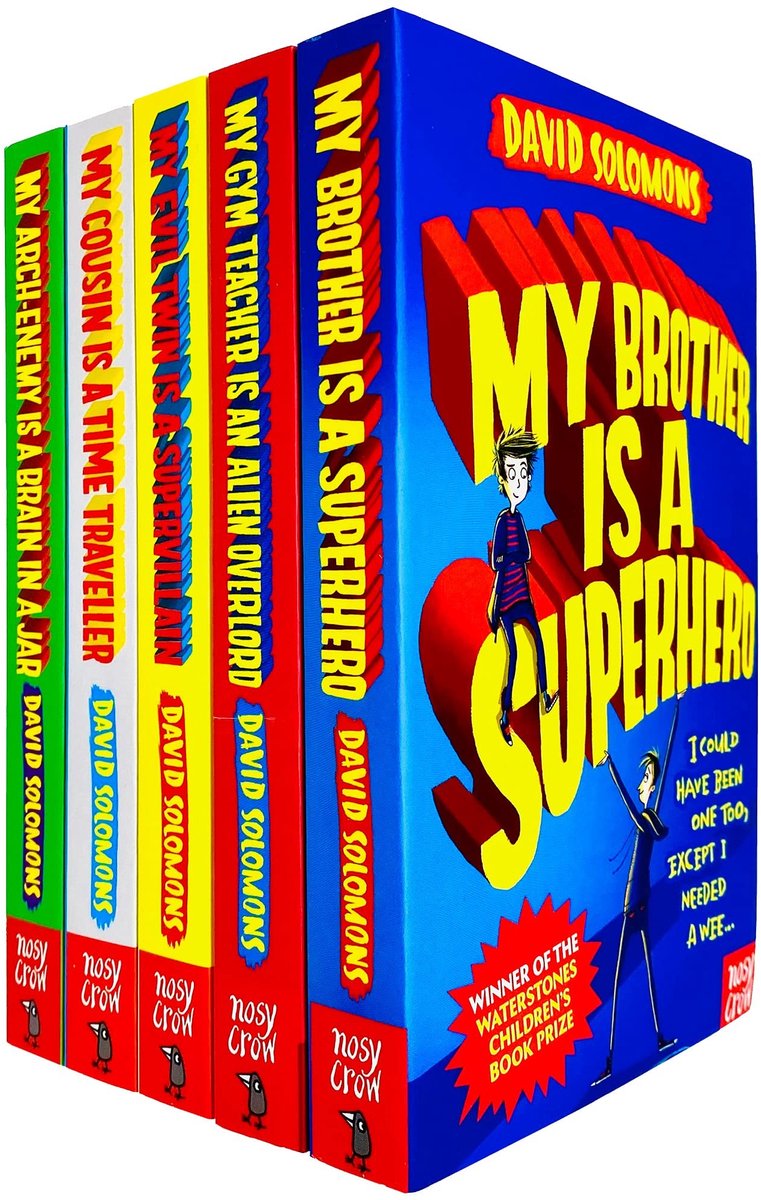 Boekenserie - My Brother Is a Superhero Series 1-5