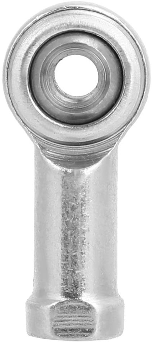 Hoogwaardige Precisie Rod End Lagers, 10 Stuks Stalen Draadverbindingen voor Links en Rechts Draaiende Toepassingen (M4)