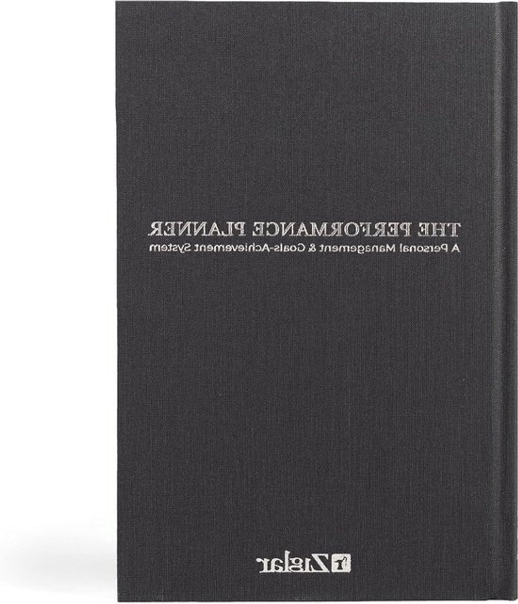 Performance Planner - Dagelijkse Planner - Doelen Stellen - Ongedateerd - 15 x 23 cm - Grijs