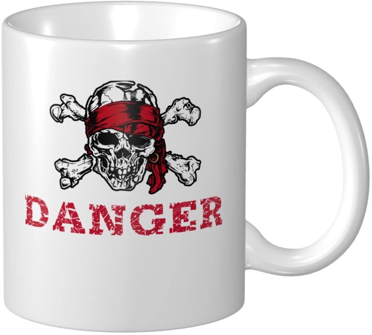 Keramische Koffiemok Piraat - 11 oz