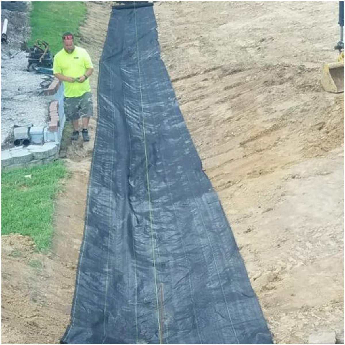 UV Bestendig Onkruiddoek voor Groenten - 0.6m x 200m