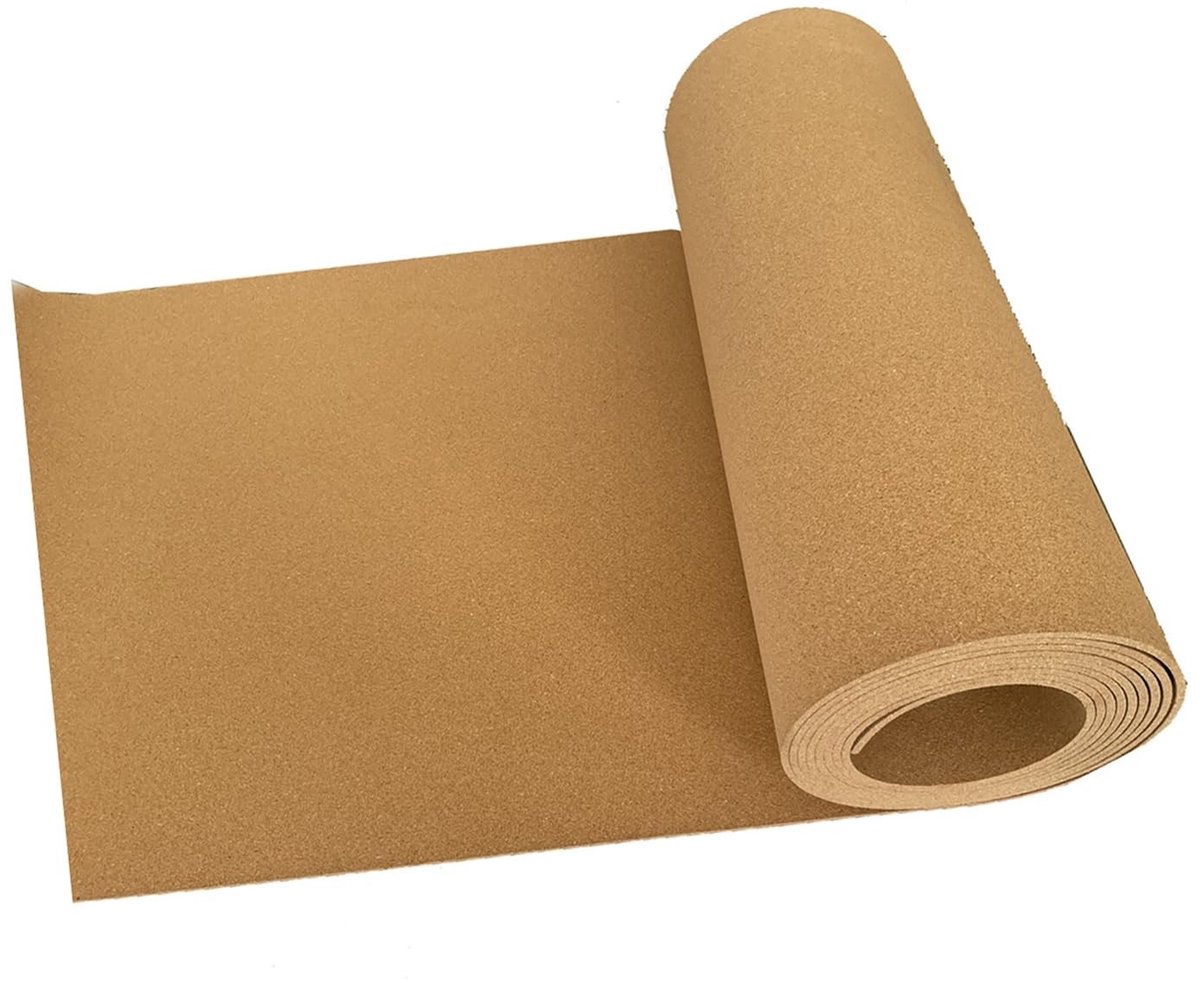Kurkrol 8mm Dikte - Geluidsisolatie 0.9x2m Bruin