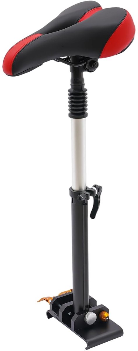 E-scooter Zitje - Verstelbaar van 45-65 cm, Zwartrood