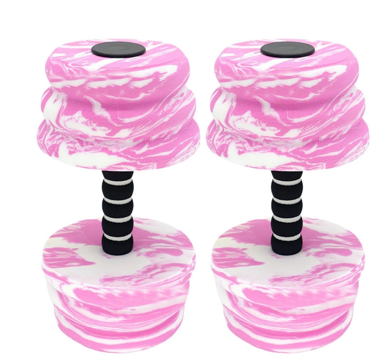 Water Dumbbells Set - 2 Stuks Kleurrijke Schuim